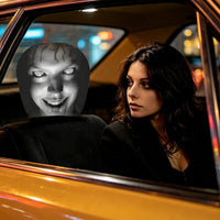 Ghost Face Scary Car Headrest Covers